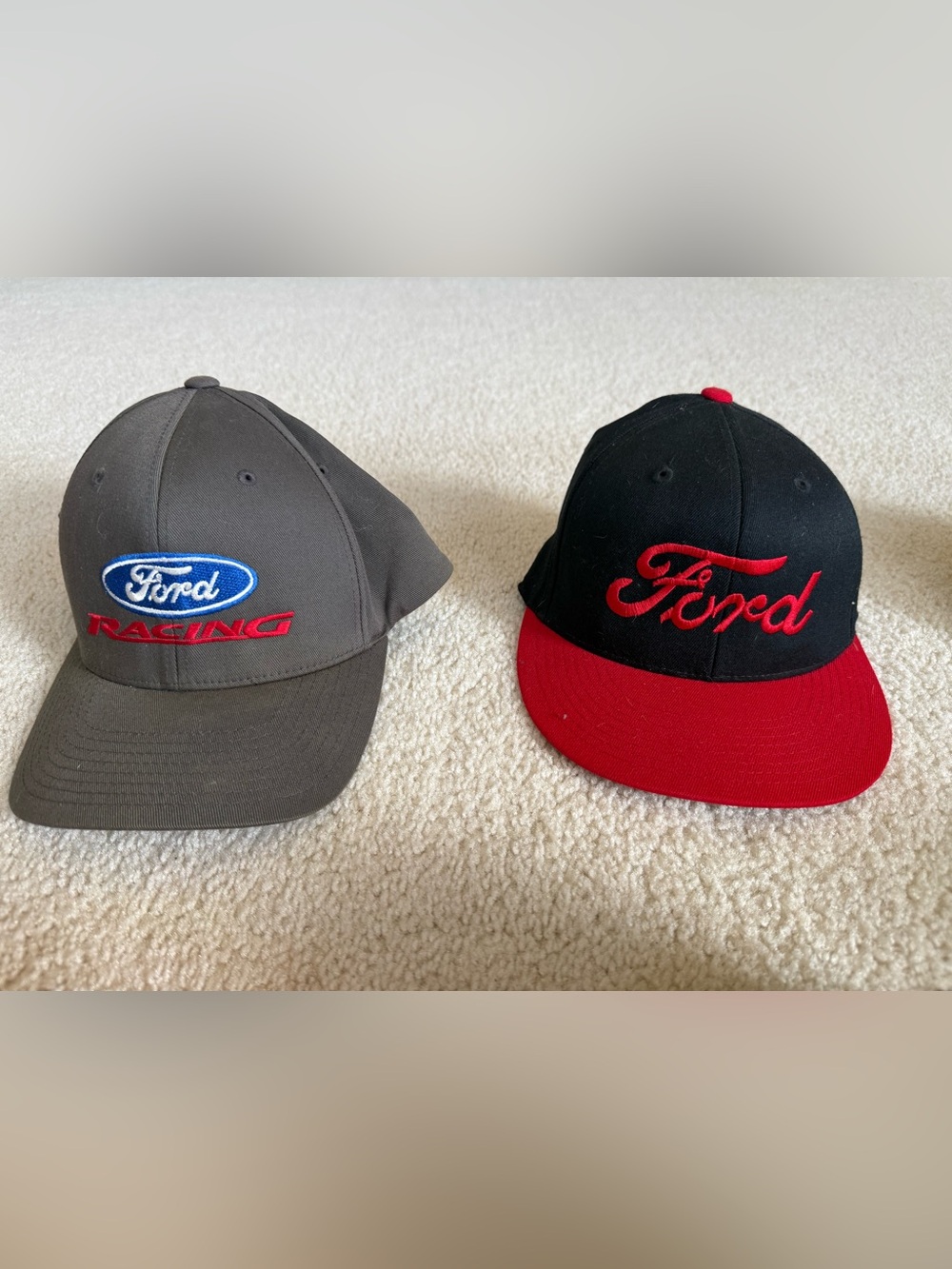 Lot 16 Ford & Mustang Trucker Hats Snapback Baseball Caps Racing Vintage Style - Picture 8 of 16